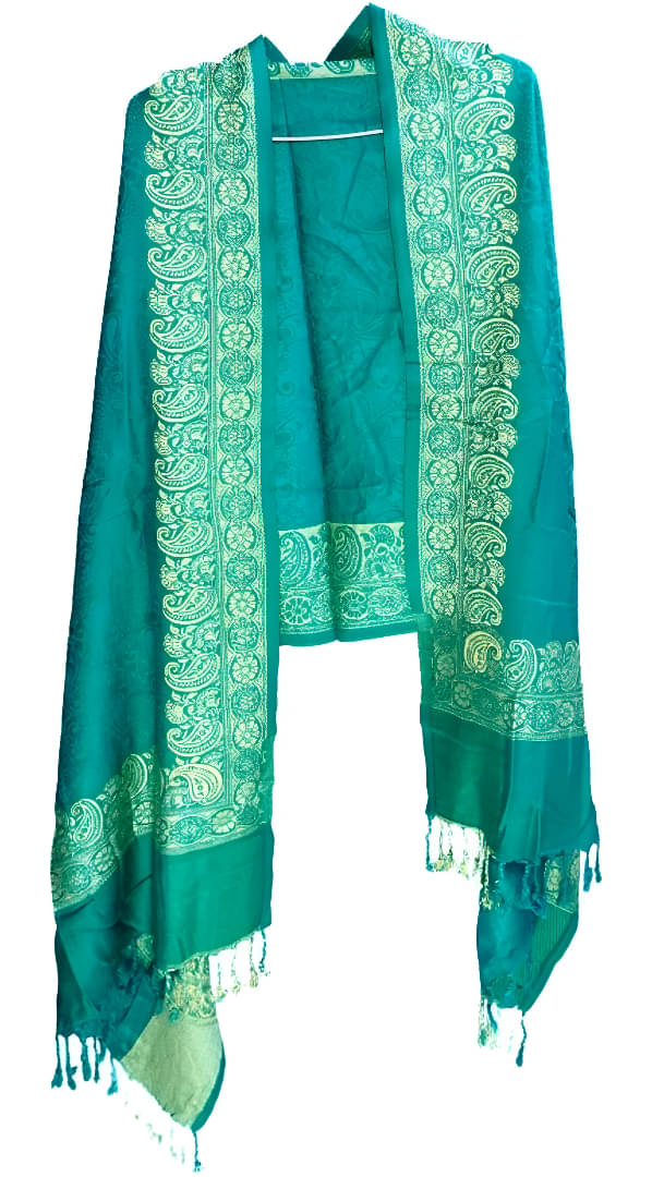 Collective Stitch Lime Green Wool Women's Stole ( Pack of 1 ) Collective Stitch Lime Green Wool Women's Stole ( Pack of 1 )