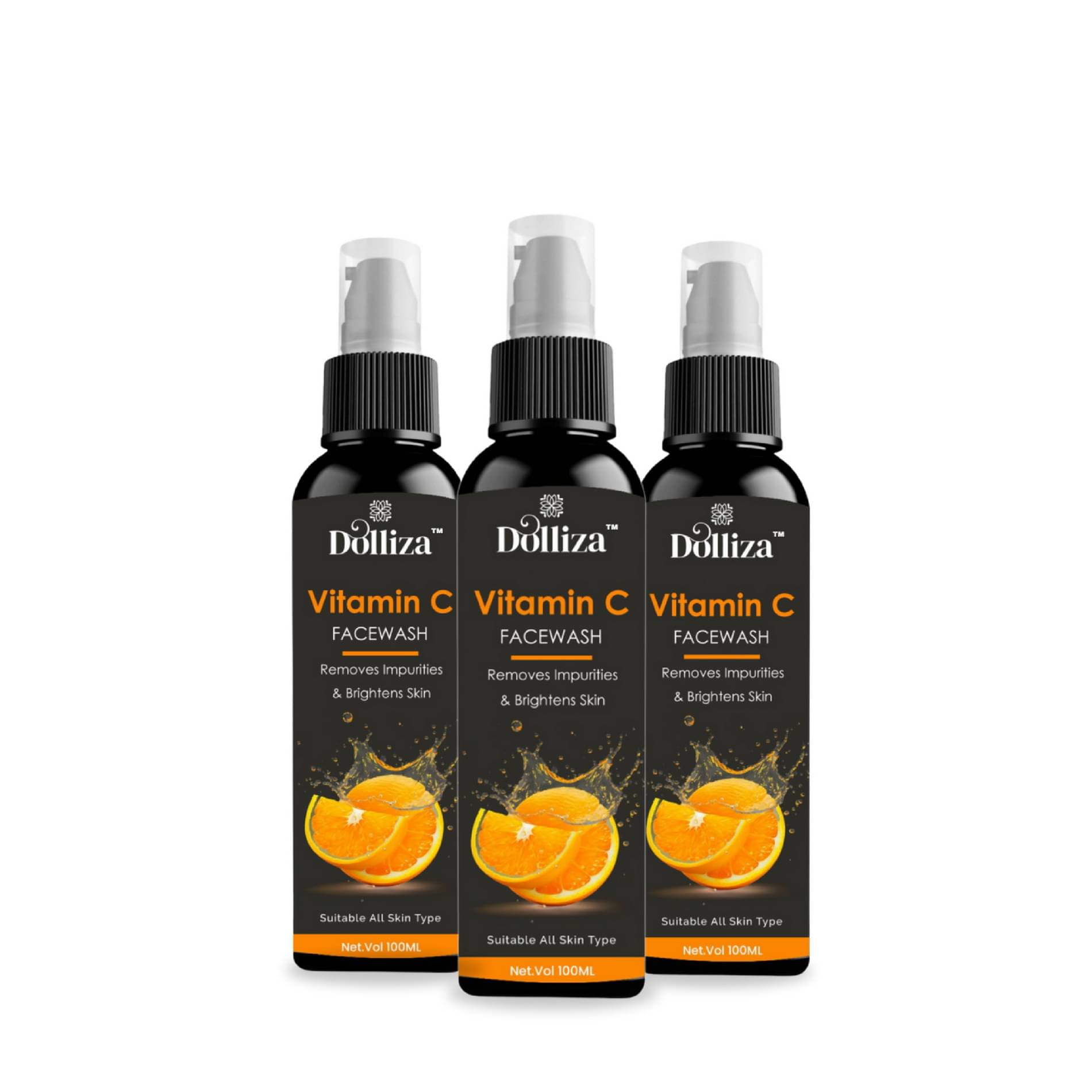 DOLLIZA - Blackheads and Whiteheads Removal Face Wash For All Skin Type ( Pack of 3 ) DOLLIZA - Blackheads and Whiteheads Removal Face Wash For All Skin Type ( Pack of 3 )
