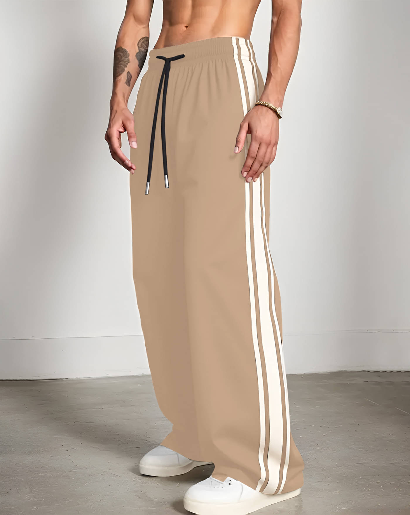 ENITOR Beige Polyester Men's Trackpants ( Pack of 1 ) ENITOR Beige Polyester Men's Trackpants ( Pack of 1 )