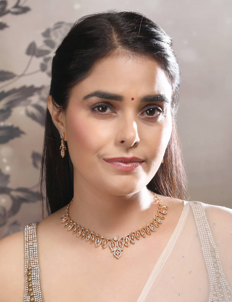     			FASHION FRILL Silver Brass Necklace Set ( Pack of 3 )