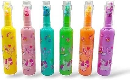 FREEDY Unicorn Bottle Highlighter 6Pc pastel Shades| Birthday Gift |Return Gift x FREEDY Unicorn Bottle Highlighter 6Pc pastel Shades| Birthday Gift |Return Gift x