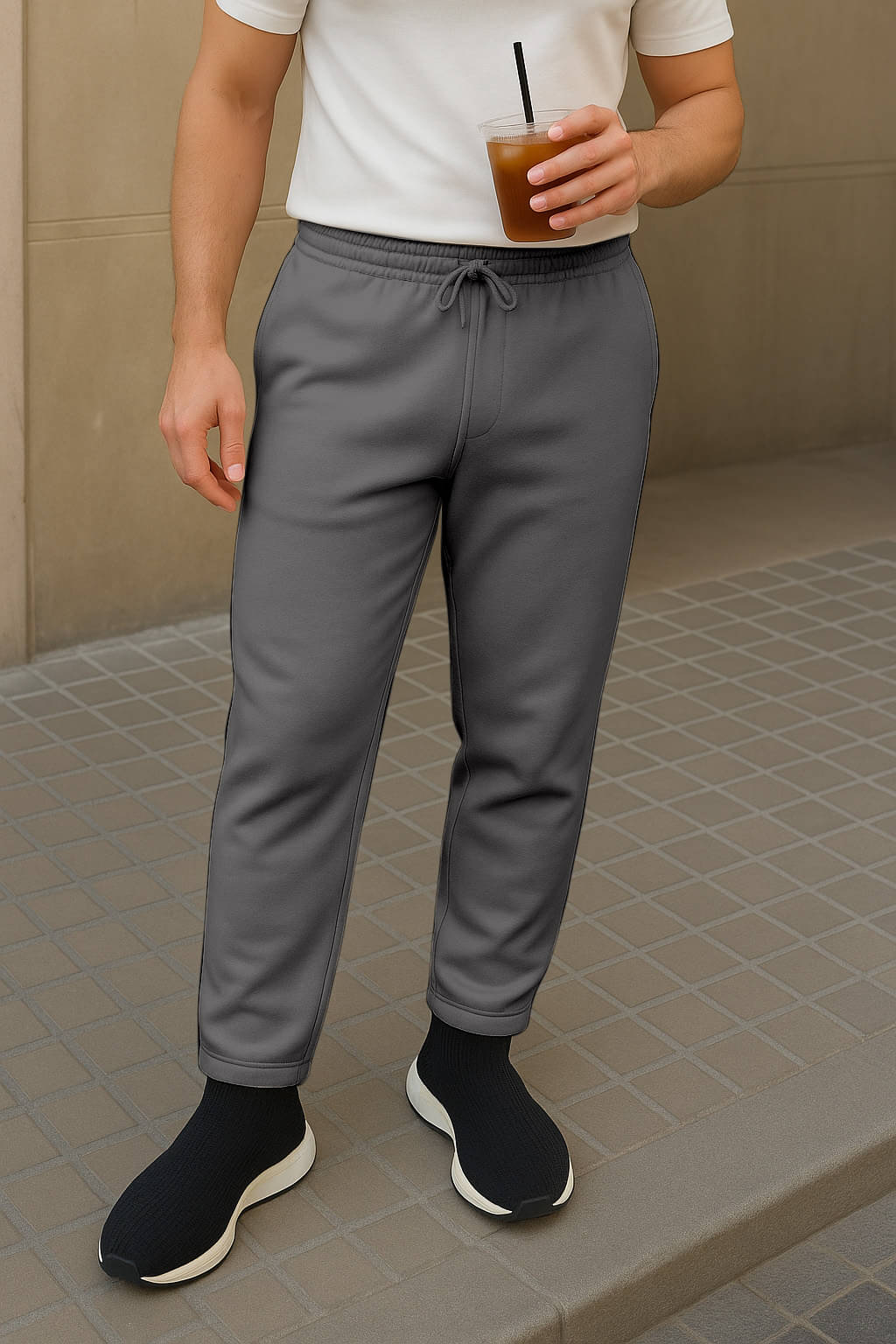 FTX Grey Fleece Men's Trackpants ( Pack of 1 )     			FTX Grey Fleece Men's Trackpants ( Pack of 1 )