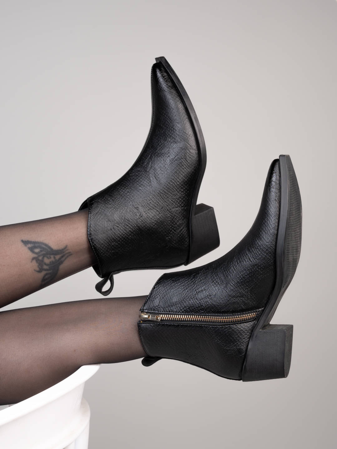 Fentacia Black Women's Ankle Length Boots     			Fentacia Black Women's Ankle Length Boots