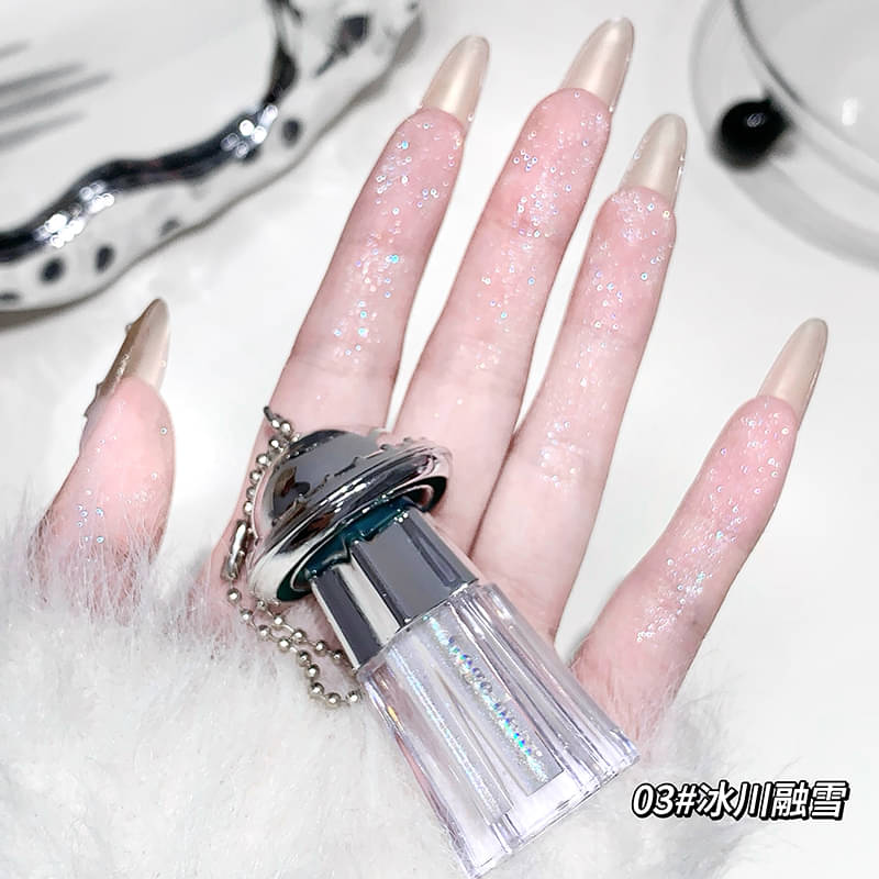     			GEGE BEAR Silver Shimmer Liquid Eye Shadow 30