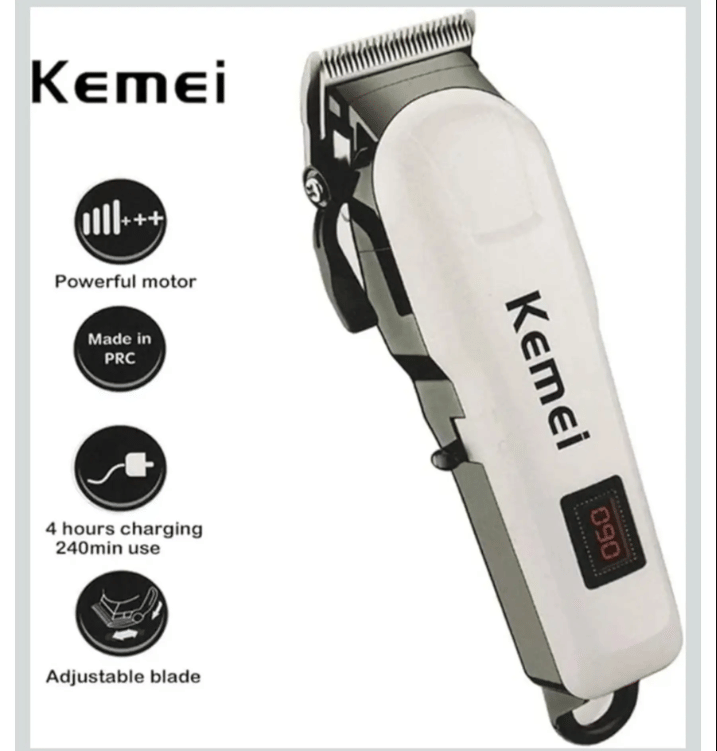    			Geniric 809 White Corded,Cordless Moustache Trimmer With 360 minutes Runtime