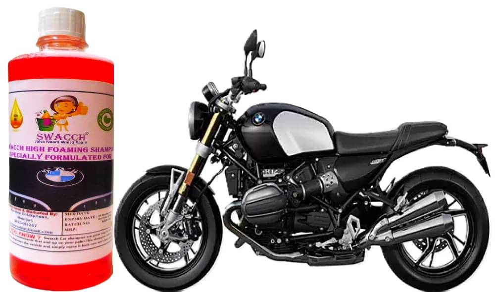 High Foaming Bike Shampoo Formulated For BMW R 12 nine T , Thick Foam with Wax Coat I Non-Toxic Formula I Ph Balanced I Super Saver Pack I Premium Wax Formulation I Glossy & Shine I 500ml High Foaming Bike Shampoo Formulated For BMW R 12 nine T , Thick Foam with Wax Coat I Non-Toxic Formula I Ph Balanced I Super Saver Pack I Premium Wax Formulation I Glossy & Shine I 500ml