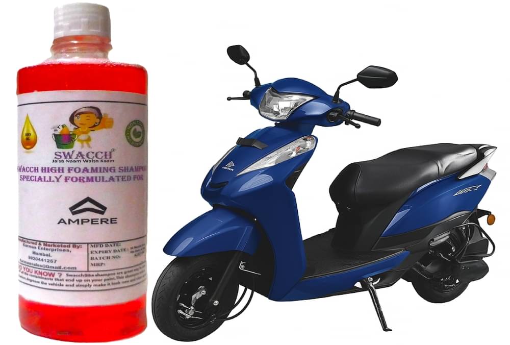 High Foaming Bike Shampoo Formulated For Ampere Magnus I Thick Foam with Wax Coat I Non-Toxic Formula I Ph Balanced I Super Saver Pack I Premium Wax Formulation I Glossy & Shine I 500ml     			High Foaming Bike Shampoo Formulated For Ampere Magnus I Thick Foam with Wax Coat I Non-Toxic Formula I Ph Balanced I Super Saver Pack I Premium Wax Formulation I Glossy & Shine I 500ml