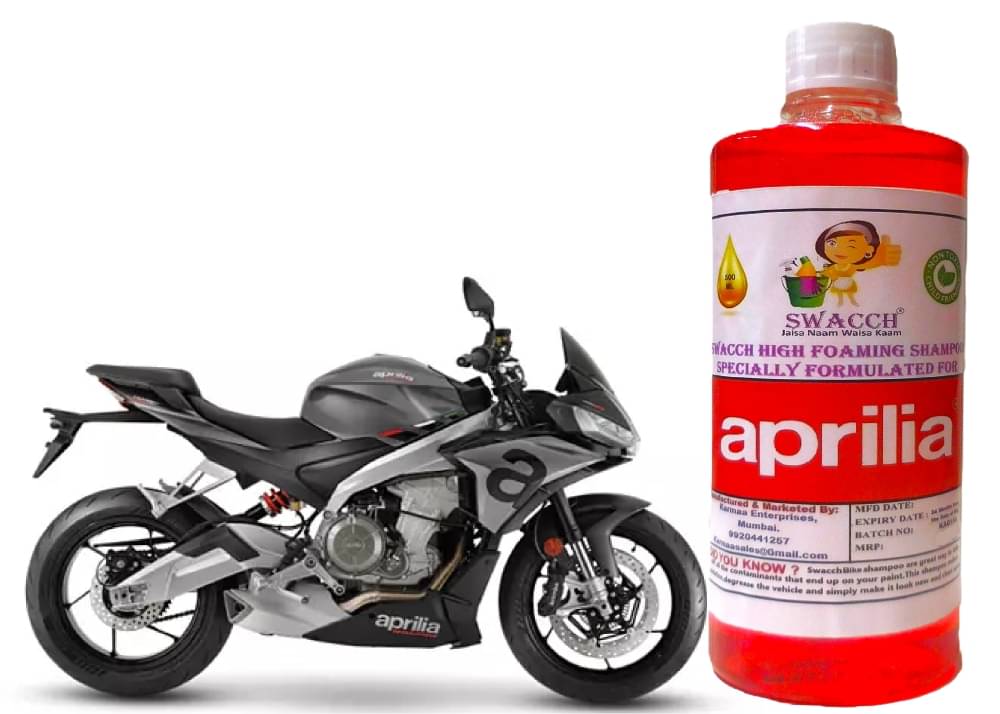High Foaming Bike Shampoo Formulated For Aprilia Tuono 660 I Thick Foam with Wax Coat I Non-Toxic Formula I Ph Balanced I Super Saver Pack I Premium Wax Formulation I Glossy & Shine I 500ml High Foaming Bike Shampoo Formulated For Aprilia Tuono 660 I Thick Foam with Wax Coat I Non-Toxic Formula I Ph Balanced I Super Saver Pack I Premium Wax Formulation I Glossy & Shine I 500ml
