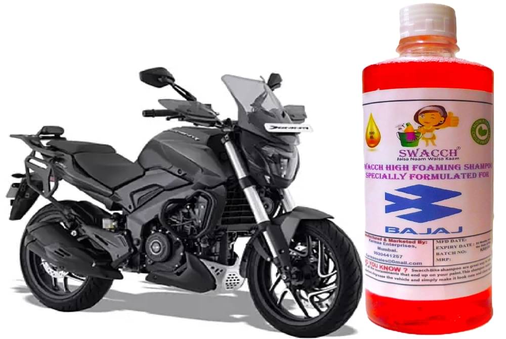 High Foaming Bike Shampoo Formulated For Bajaj Dominar 400 , Thick Foam with Wax Coat I Non-Toxic Formula I Ph Balanced I Super Saver Pack I Premium Wax Formulation I Glossy & Shine I 500ml High Foaming Bike Shampoo Formulated For Bajaj Dominar 400 , Thick Foam with Wax Coat I Non-Toxic Formula I Ph Balanced I Super Saver Pack I Premium Wax Formulation I Glossy & Shine I 500ml
