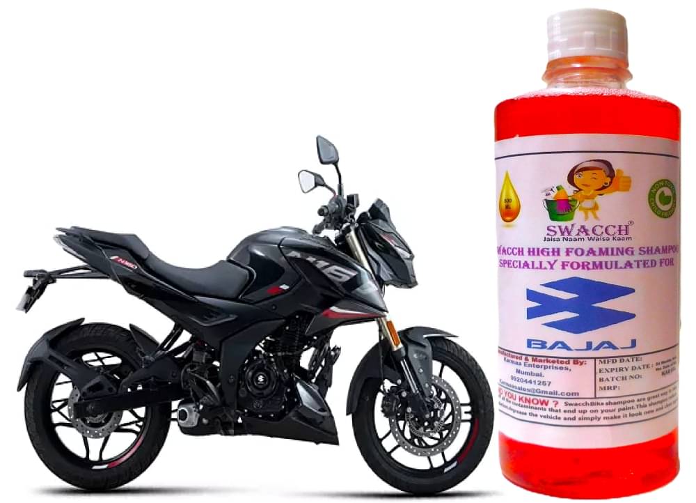     			High Foaming Bike Shampoo Formulated For Bajaj Pulsar N160 , Thick Foam with Wax Coat I Non-Toxic Formula I Ph Balanced I Super Saver Pack I Premium Wax Formulation I Glossy & Shine I 500ml