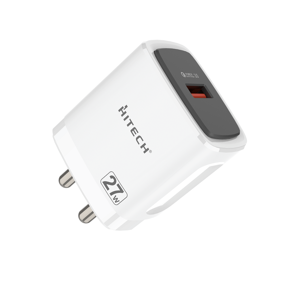 Hitech Mobiles 27 W Mobile Charger With C Type Cable Hitech Mobiles 27 W Mobile Charger With C Type Cable