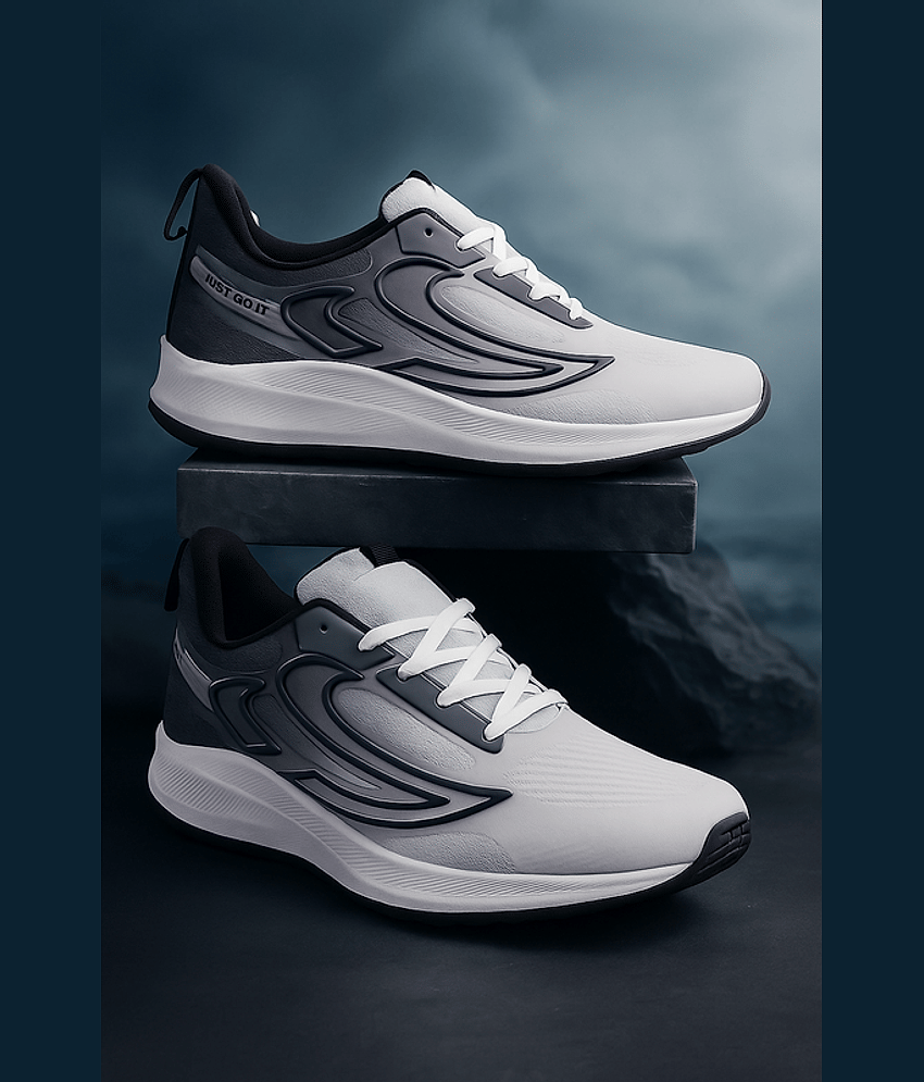 Hotspot Black Men's Sports Running Shoes - Sports Shoes | Buy online on ZillyBuy