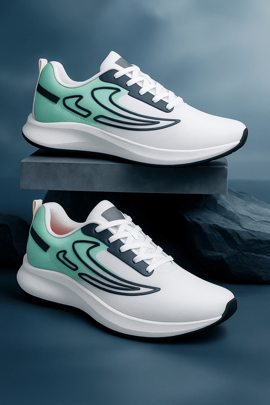 Hotspot Green Men's Sports Running Shoes - Sports Shoes | Buy online on ZillyBuy