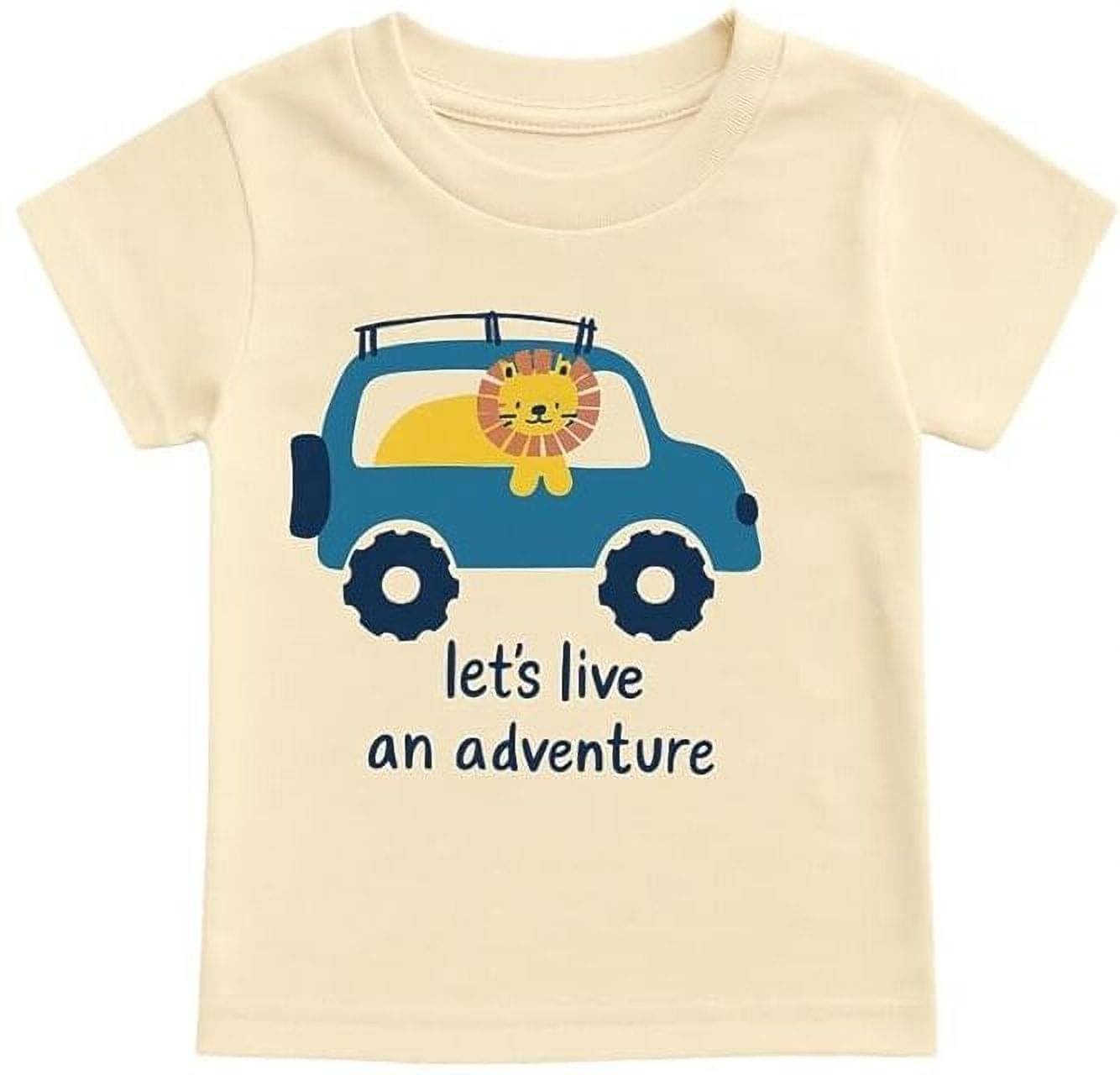     			HuggleBug Pack of 1 Boys Cotton T-Shirt ( Beige )
