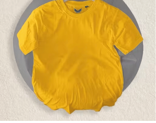     			INFIRAX Women Cotton Regular Fit Round Neck T-Shirt ( Yellow )