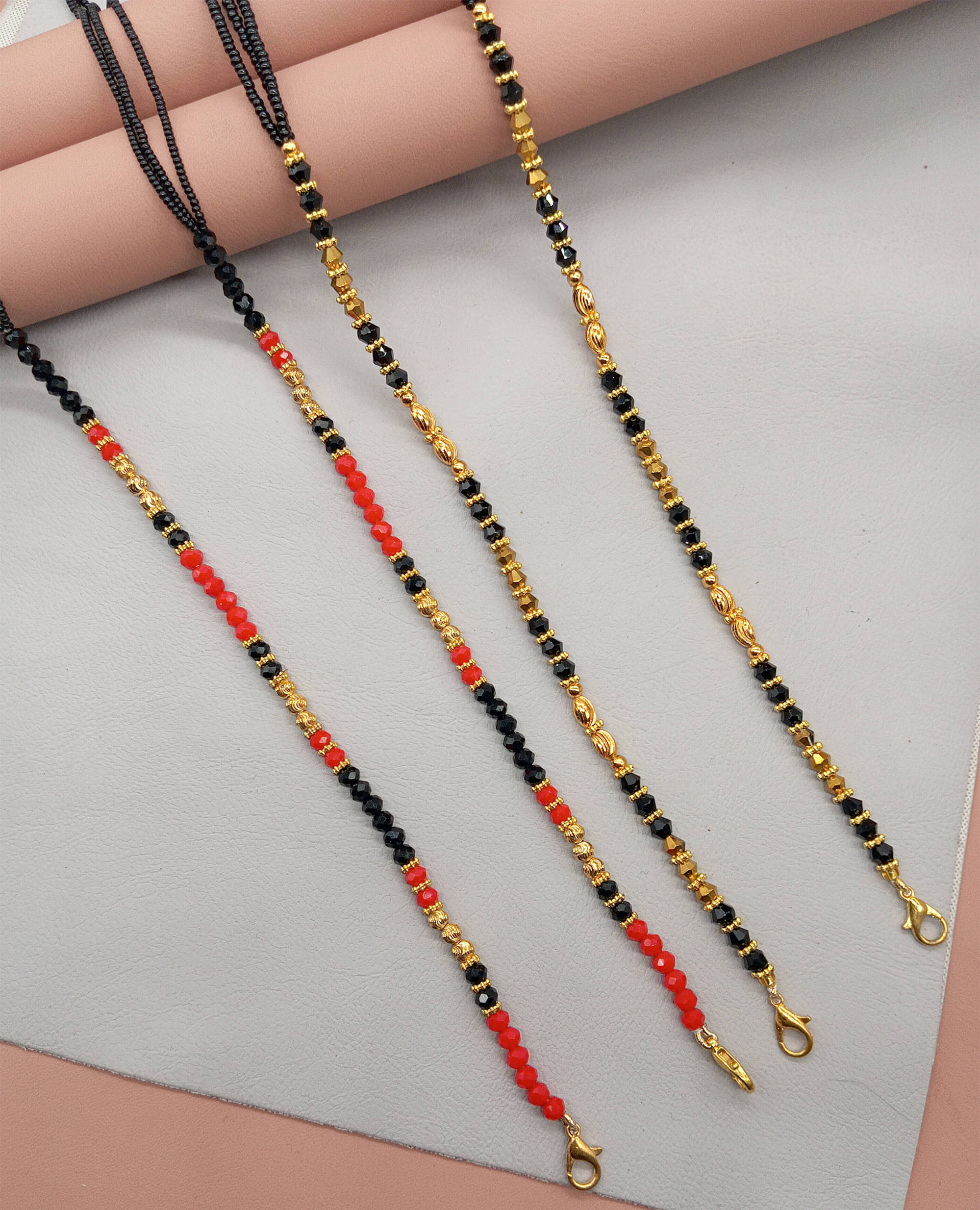JIPPA Golden Mangalsutra ( Pack of 2 ) JIPPA Golden Mangalsutra ( Pack of 2 )