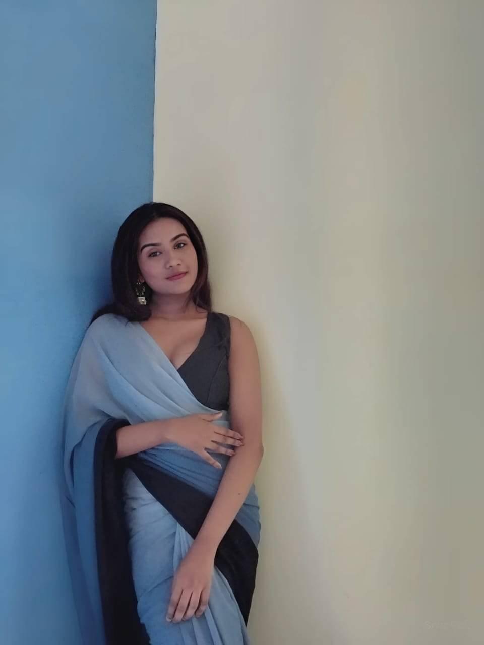 Kashvi Sarees Georgette Colorblock Ilkal Saree With Unstitched Blouse Piece ( Grey ) Kashvi Sarees Georgette Colorblock Ilkal Saree With Unstitched Blouse Piece ( Grey )