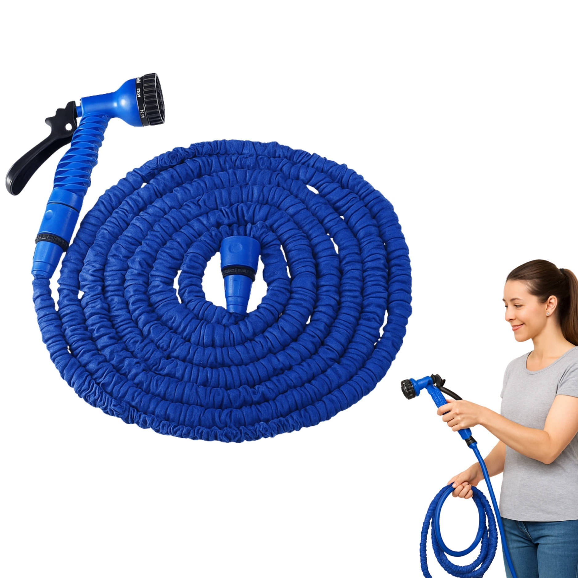 Kids Mandi Expandable Garden Hose - Flexible Water Hose Pipe with Solid Brass Connectors, Leak-Proof & Lightweight 3X Expanding Magic Hose for Home, Outdoor, Lawn, Car Wash & Garden Watering Accessories Kids Mandi Expandable Garden Hose - Flexible Water Hose Pipe with Solid Brass Connectors, Leak-Proof & Lightweight 3X Expanding Magic Hose for Home, Outdoor, Lawn, Car Wash & Garden Watering Accessories