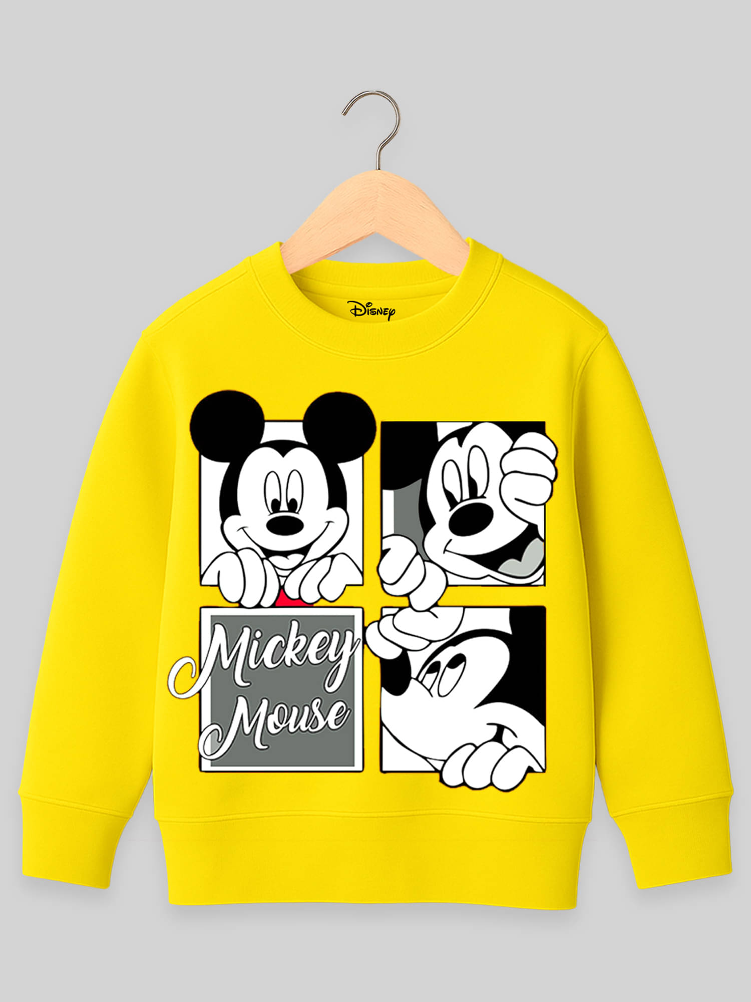     			Kuchipoo Pack of 1 Boys Fleece Sweatshirt ( Yellow )