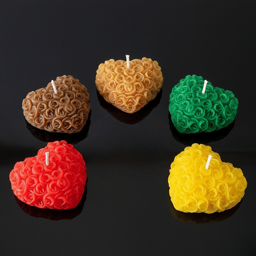 LAZYWINDOW Multicolour Jar Candle 6 cm ( Pack of 5 ) LAZYWINDOW Multicolour Jar Candle 6 cm ( Pack of 5 )