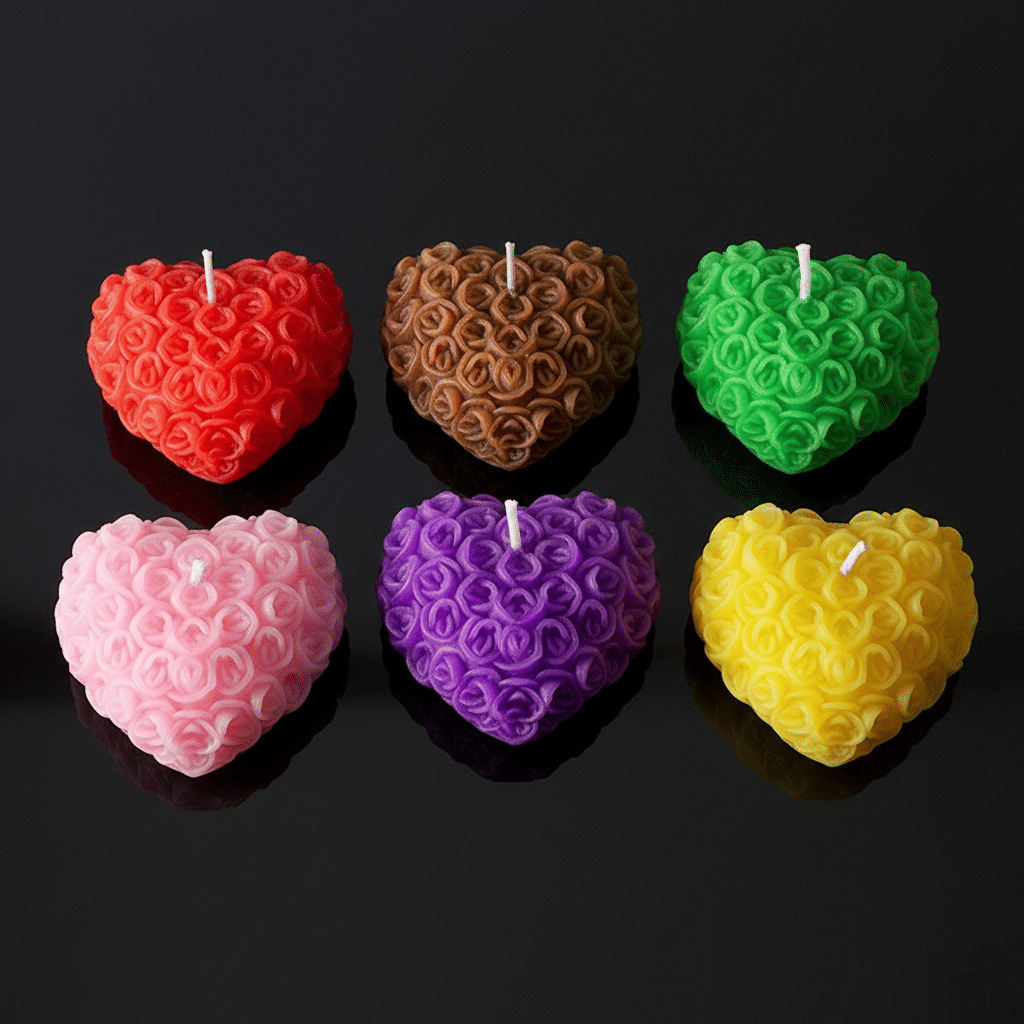 LAZYWINDOW Multicolour Jar Candle 6 cm ( Pack of 6 ) LAZYWINDOW Multicolour Jar Candle 6 cm ( Pack of 6 )