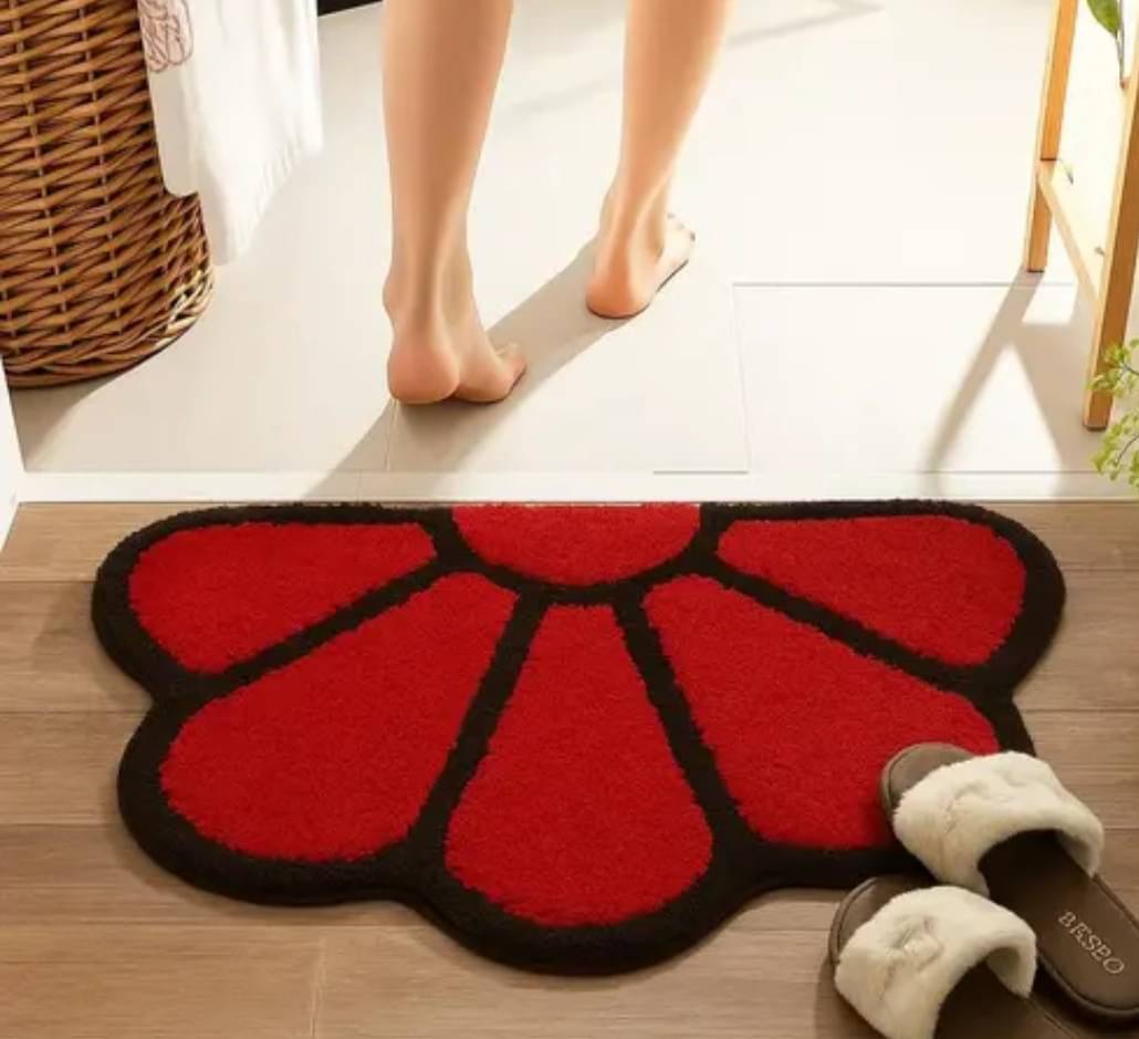 MB TEXTILE 01 Set of 1 Regular Polyester Door Mat ( 60 X 40 cm ) Red MB TEXTILE 01 Set of 1 Regular Polyester Door Mat ( 60 X 40 cm ) Red