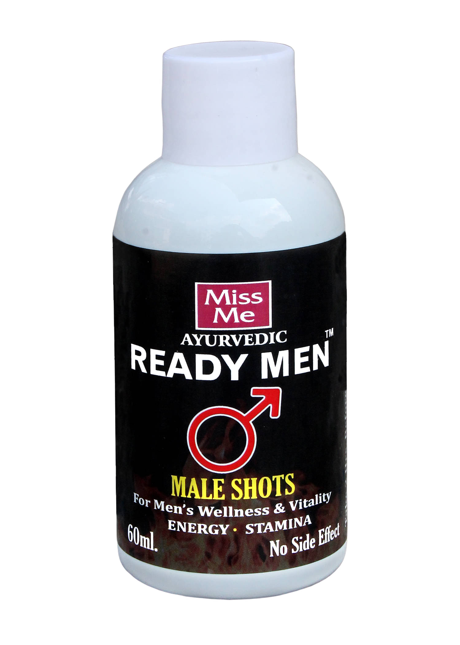     			MISS ME AYURVEDIC MALE SHOTS FOR STAMINA AND VITALITY FOR MEN 60 ML