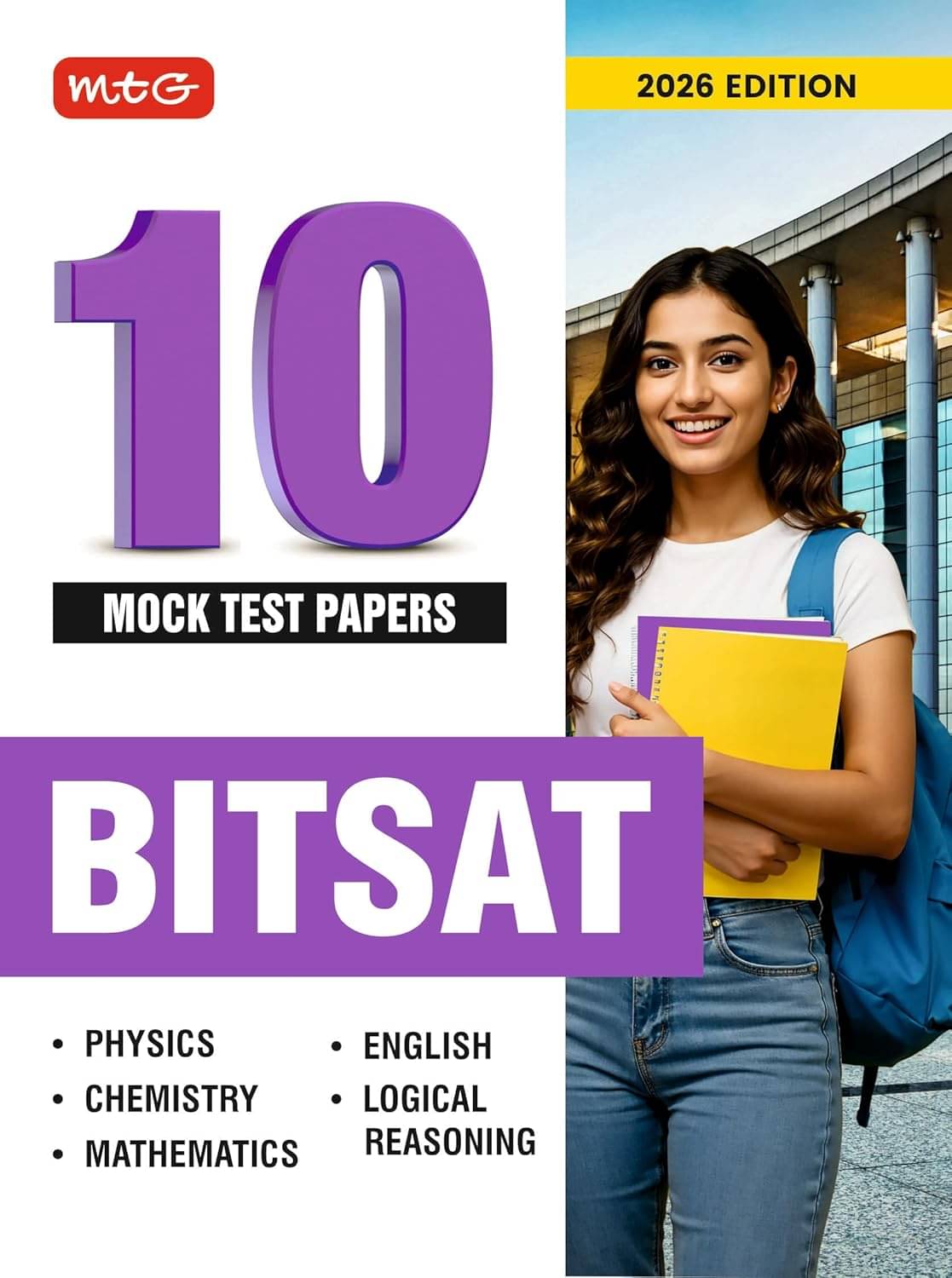 MTG BITSAT 10 Mock Tests Papers For 2026 Exam with Detailed Solutions | BITSAT Model Test & Practice Papers Book - Physics, Chemistry & Mathematics (As Per Latest Syllabus & Pattern) MTG BITSAT 10 Mock Tests Papers For 2026 Exam with Detailed Solutions | BITSAT Model Test & Practice Papers Book - Physics, Chemistry & Mathematics (As Per Latest Syllabus & Pattern)