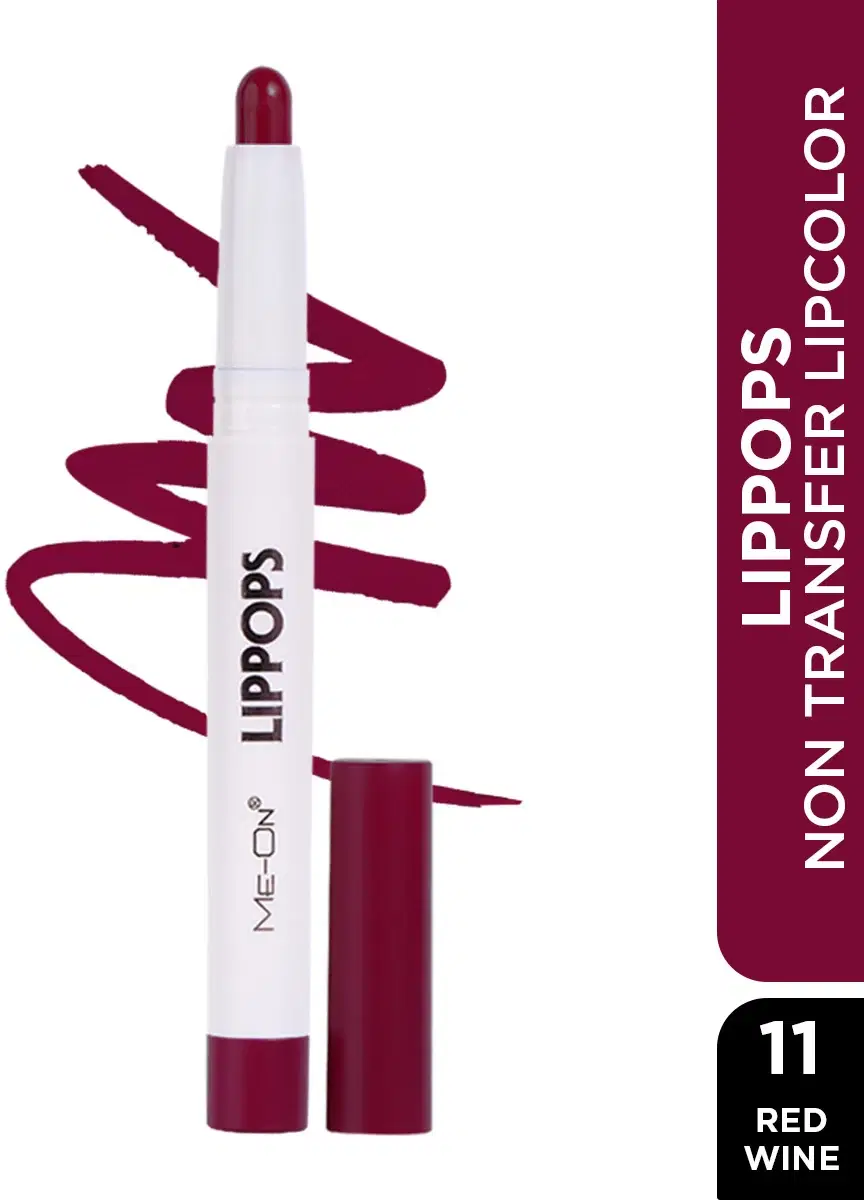     			Me-On Maroon Matte Long Lasting Crayon Lipstick ( Pack of 1 )