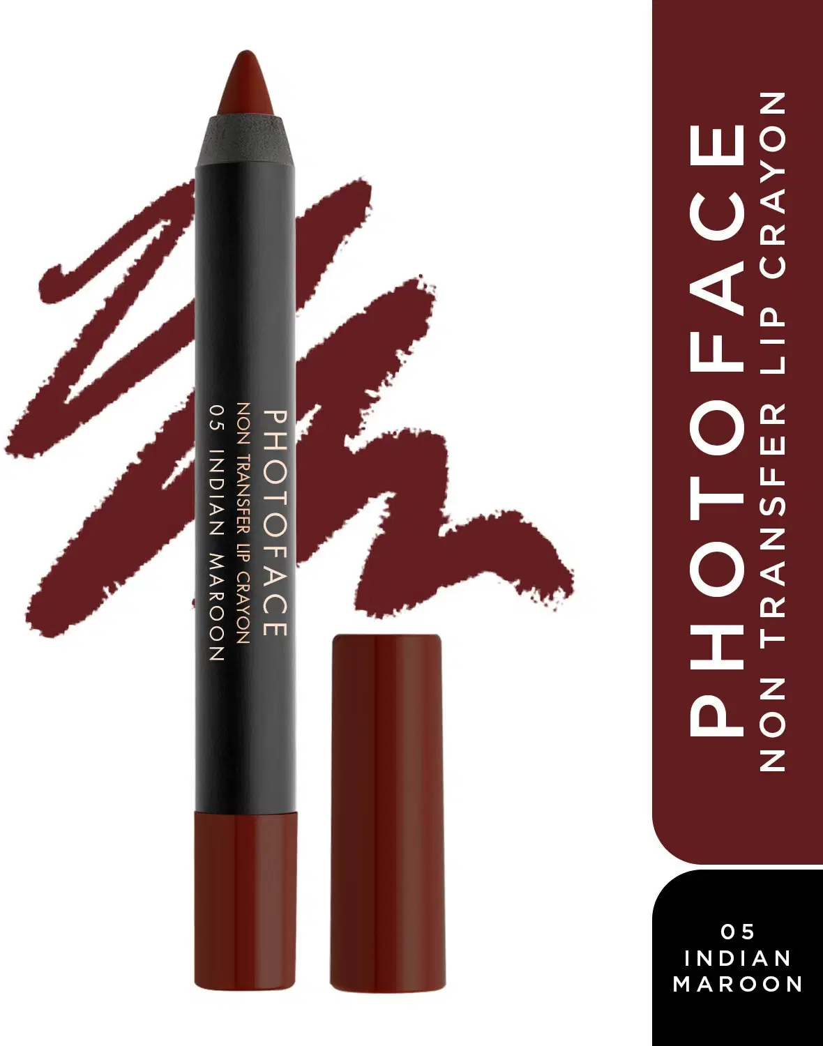     			Me-On Maroon Matte Long Lasting Crayon Lipstick ( Pack of 1 )