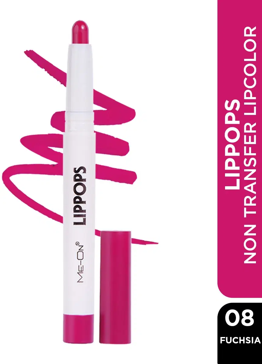     			Me-On Pink Matte Long Lasting Crayon Lipstick ( Pack of 1 )