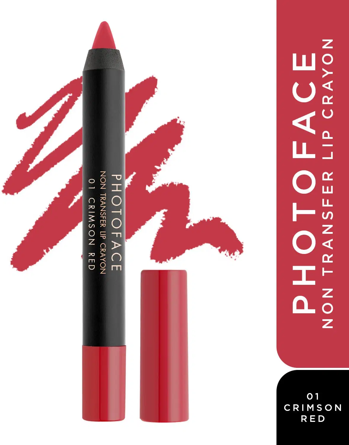     			Me-On Red Matte Long Lasting Crayon Lipstick ( Pack of 1 )