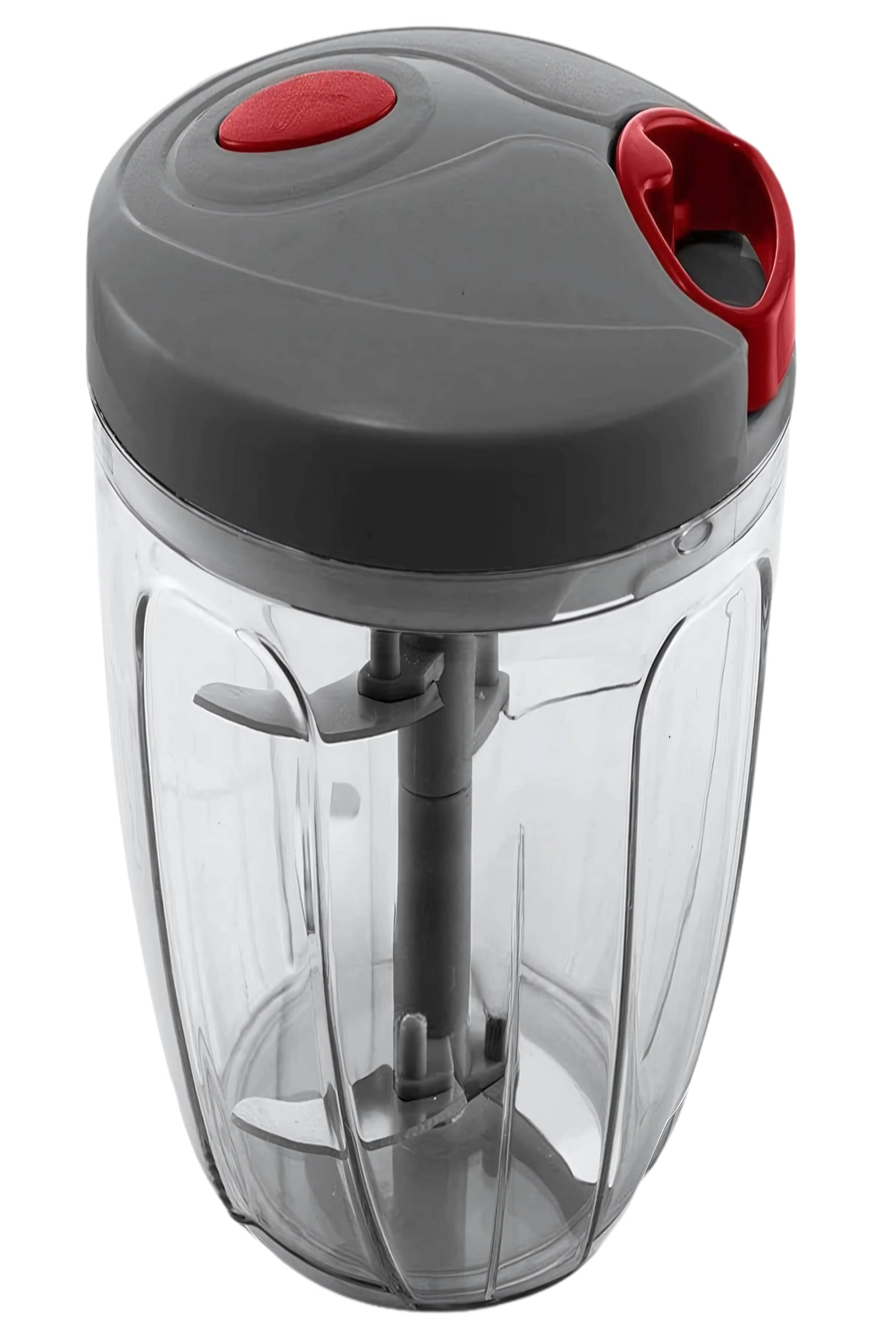     			Multifunction Hand Chopper – 900ml, BPA-Free Plastic