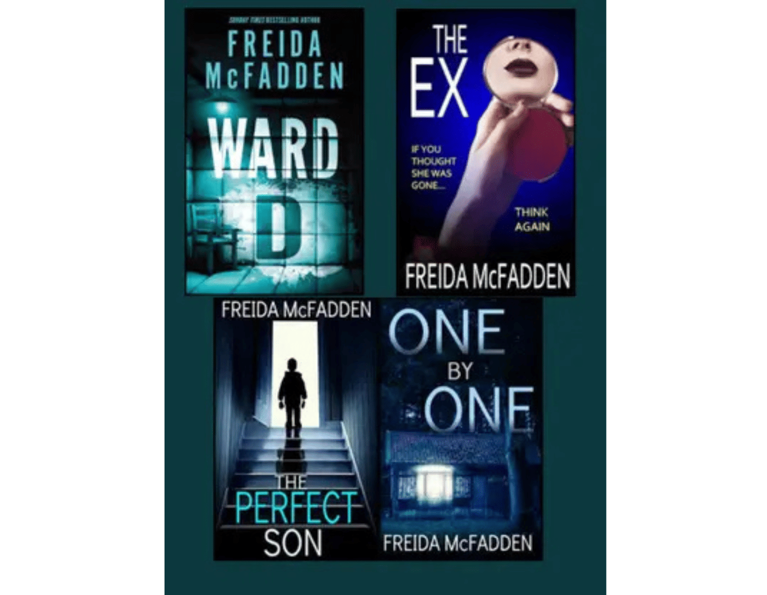 One By One & The Perfect Son & The Ex & Ward D 4 Book Set One By One & The Perfect Son & The Ex & Ward D 4 Book Set