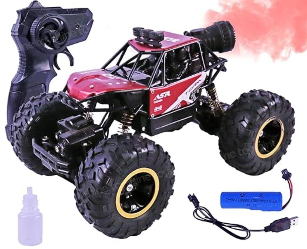 Rechargeable Rock Climber Crawler Off Road Racing Stunt RC Car Toys for Kids-Assorted Color Rechargeable Rock Climber Crawler Off Road Racing Stunt RC Car Toys for Kids-Assorted Color