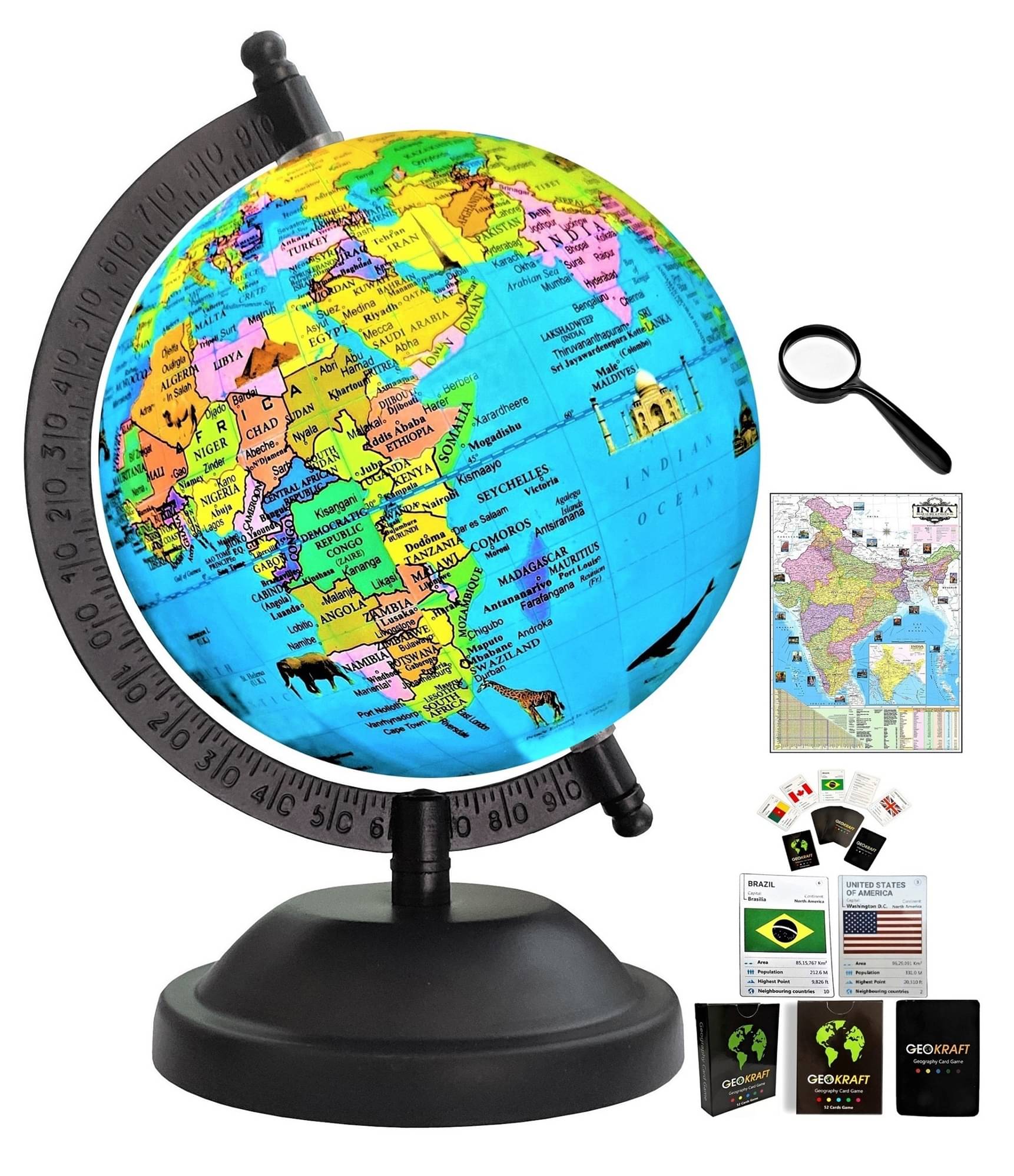     			SEE-WORLD Globe ( Pack of 1 )