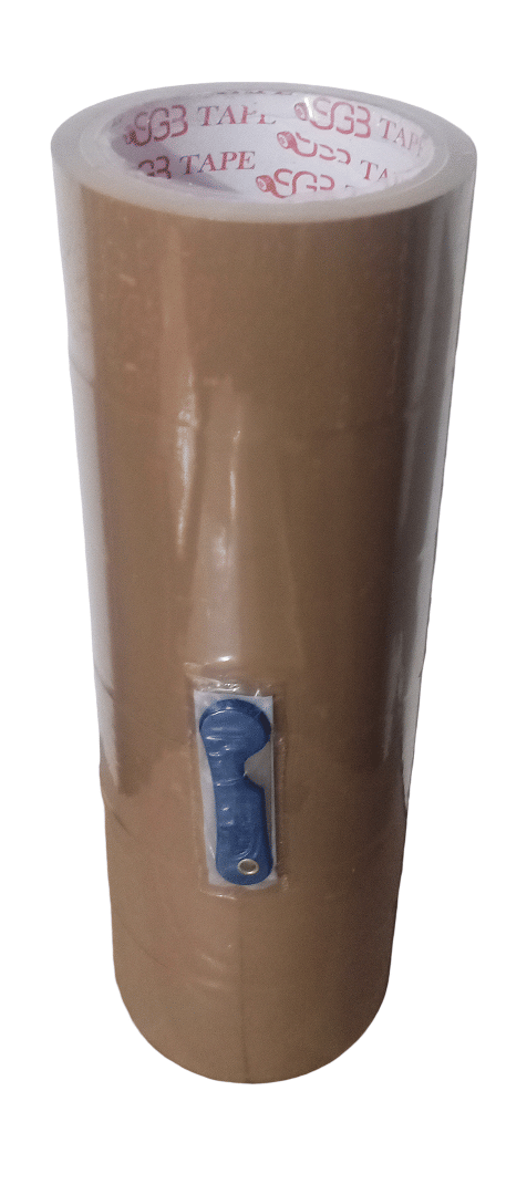     			SGB TAPE Brown Single Sided Cello Tape ( Pack of 6 )