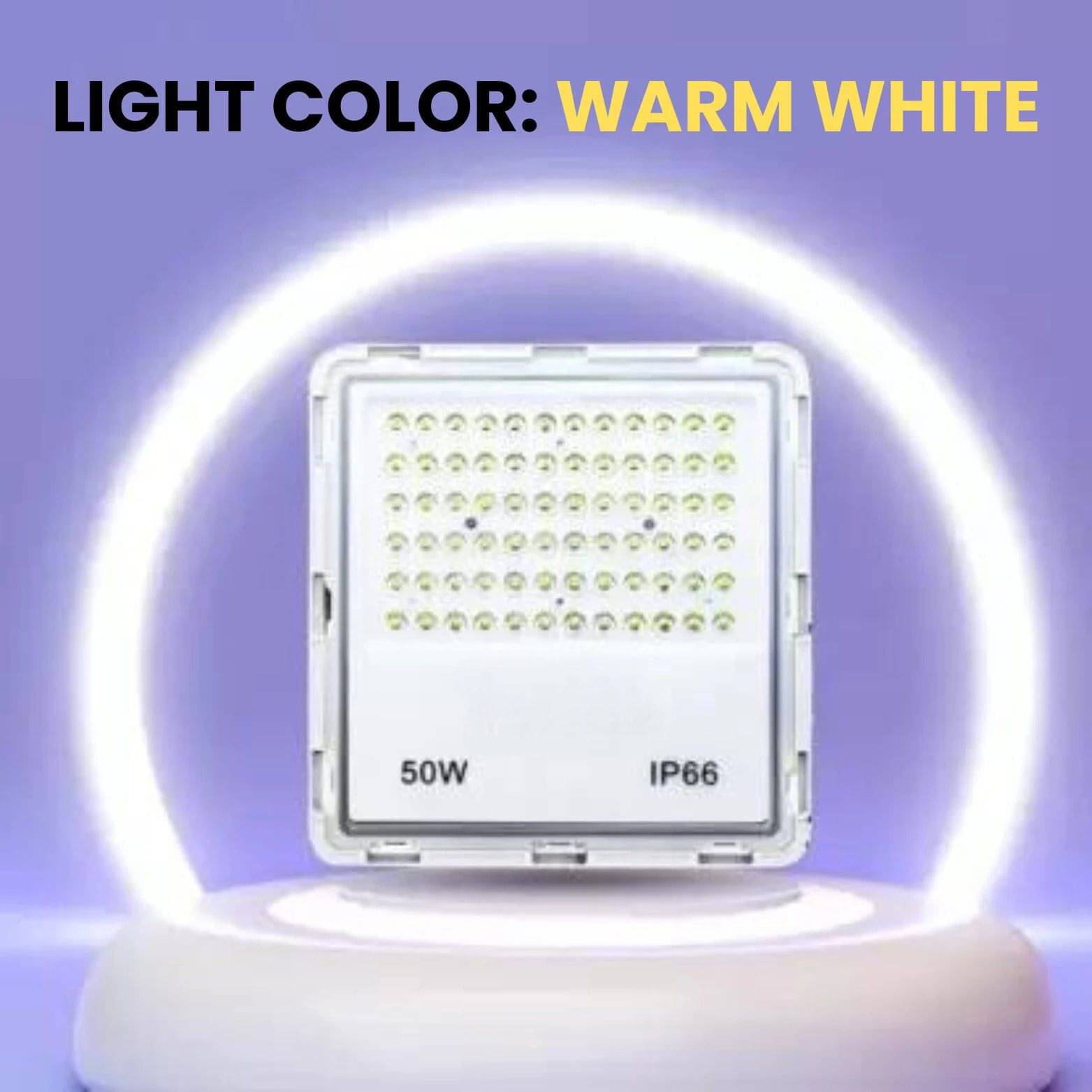     			SPARKWORLD Flood Light Warm White - Pack of 1