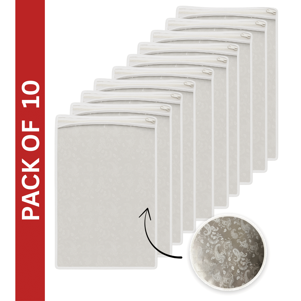     			Saree Cover with Top Transparent Window (PACK OF 10)