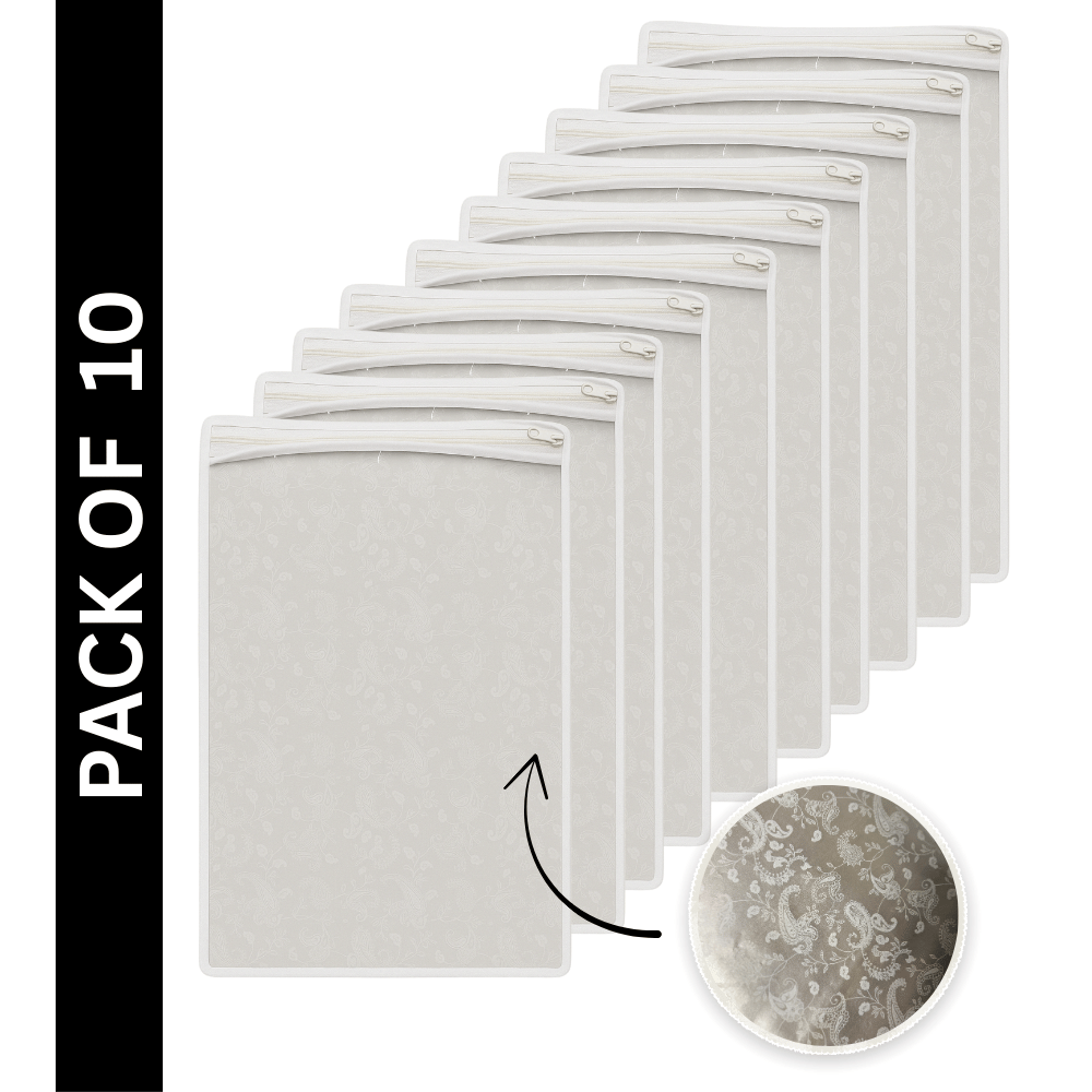     			Saree Cover with Top Transparent Window (PACK OF 10)