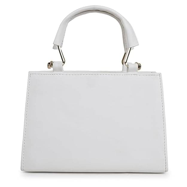     			Shifa Sling Bag PU Set of 1 ( White )