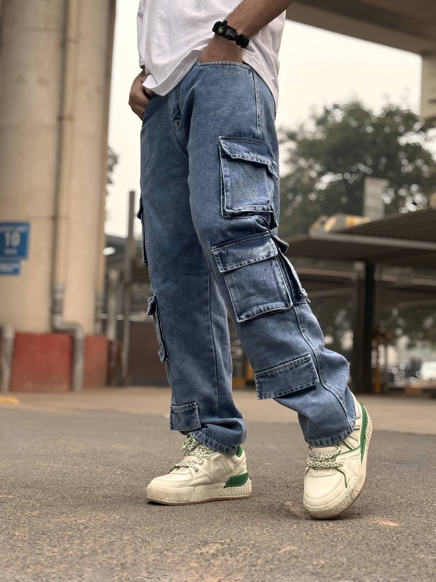 Styzon Clean Look Men's Jeans - Light Blue ( Pack of 1 ) - Jeans | Buy online on ZillyBuy