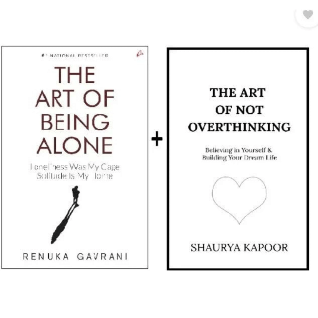The Art of Not Overthinking + The Art of Being Alone     			The Art of Not Overthinking + The Art of Being Alone
