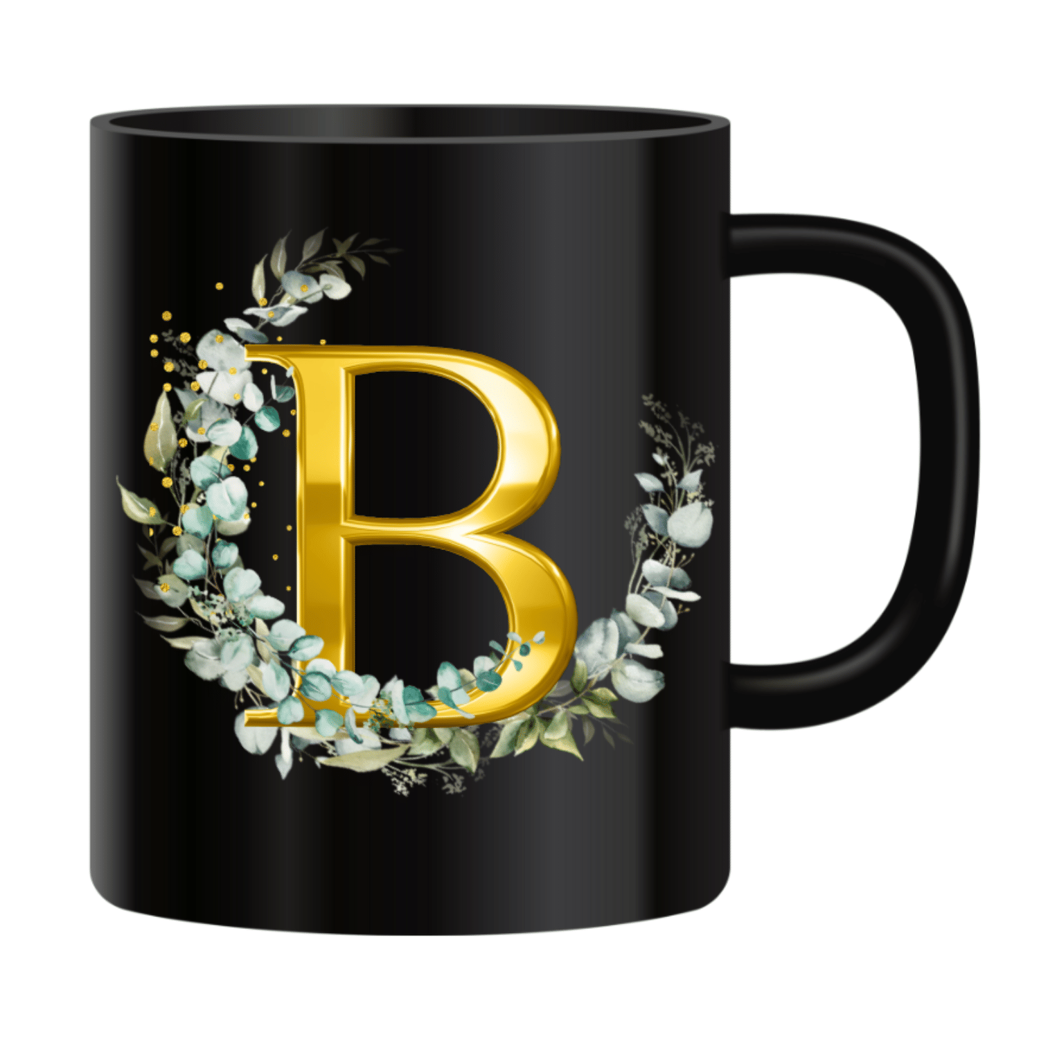 VK Fashion Alphabet Printed B Ceramic Coffee Mug 350 mL ( Pack of 1 )     			VK Fashion Alphabet Printed B Ceramic Coffee Mug 350 mL ( Pack of 1 )