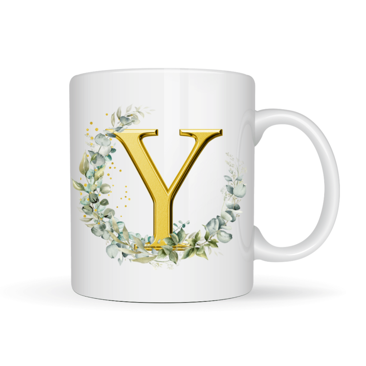 VK Fashion Alphabet Printed Y Ceramic Coffee Mug 350 mL ( Pack of 1 )     			VK Fashion Alphabet Printed Y Ceramic Coffee Mug 350 mL ( Pack of 1 )