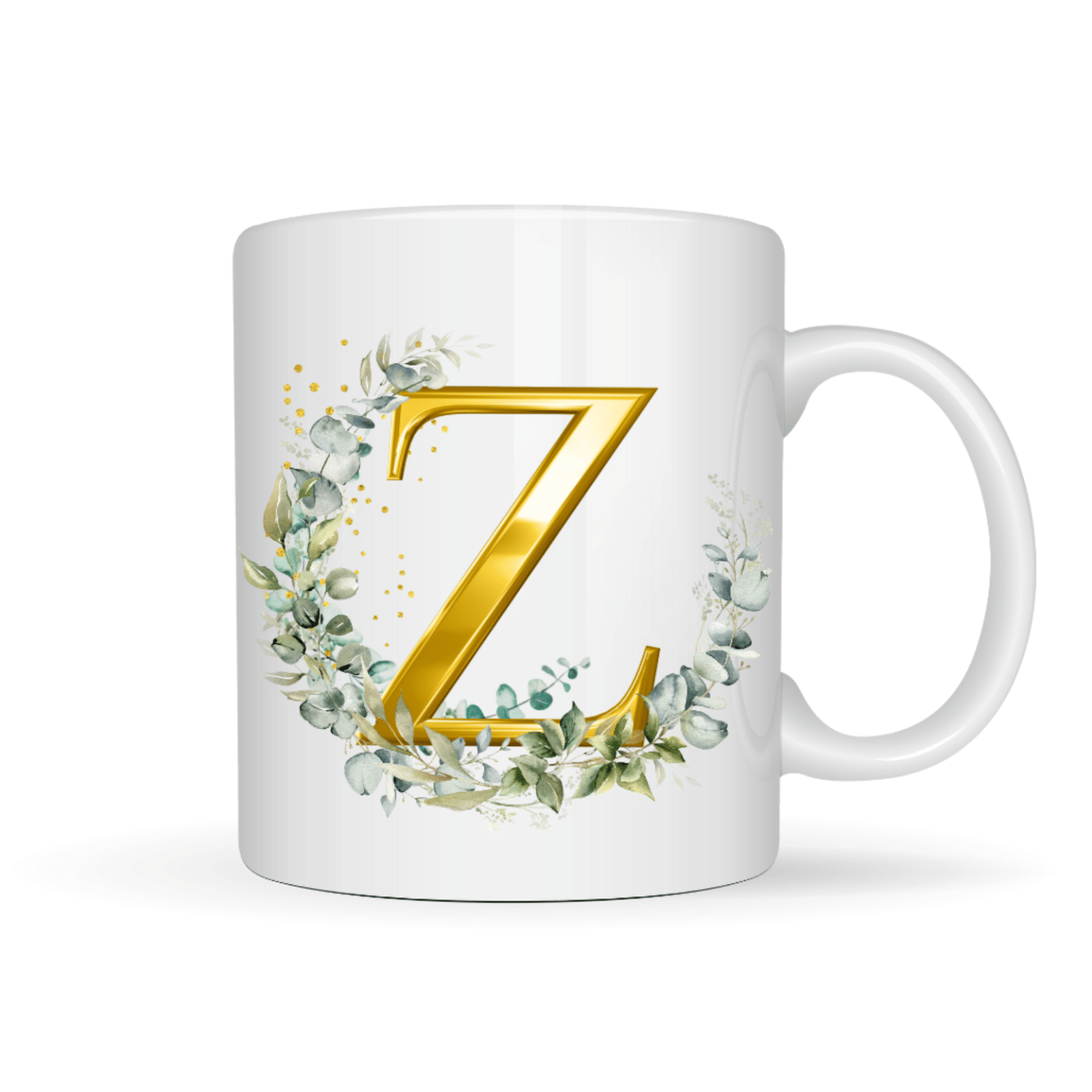 VK Fashion Alphabet Printed Z Ceramic Coffee Mug 350 mL ( Pack of 1 )     			VK Fashion Alphabet Printed Z Ceramic Coffee Mug 350 mL ( Pack of 1 )
