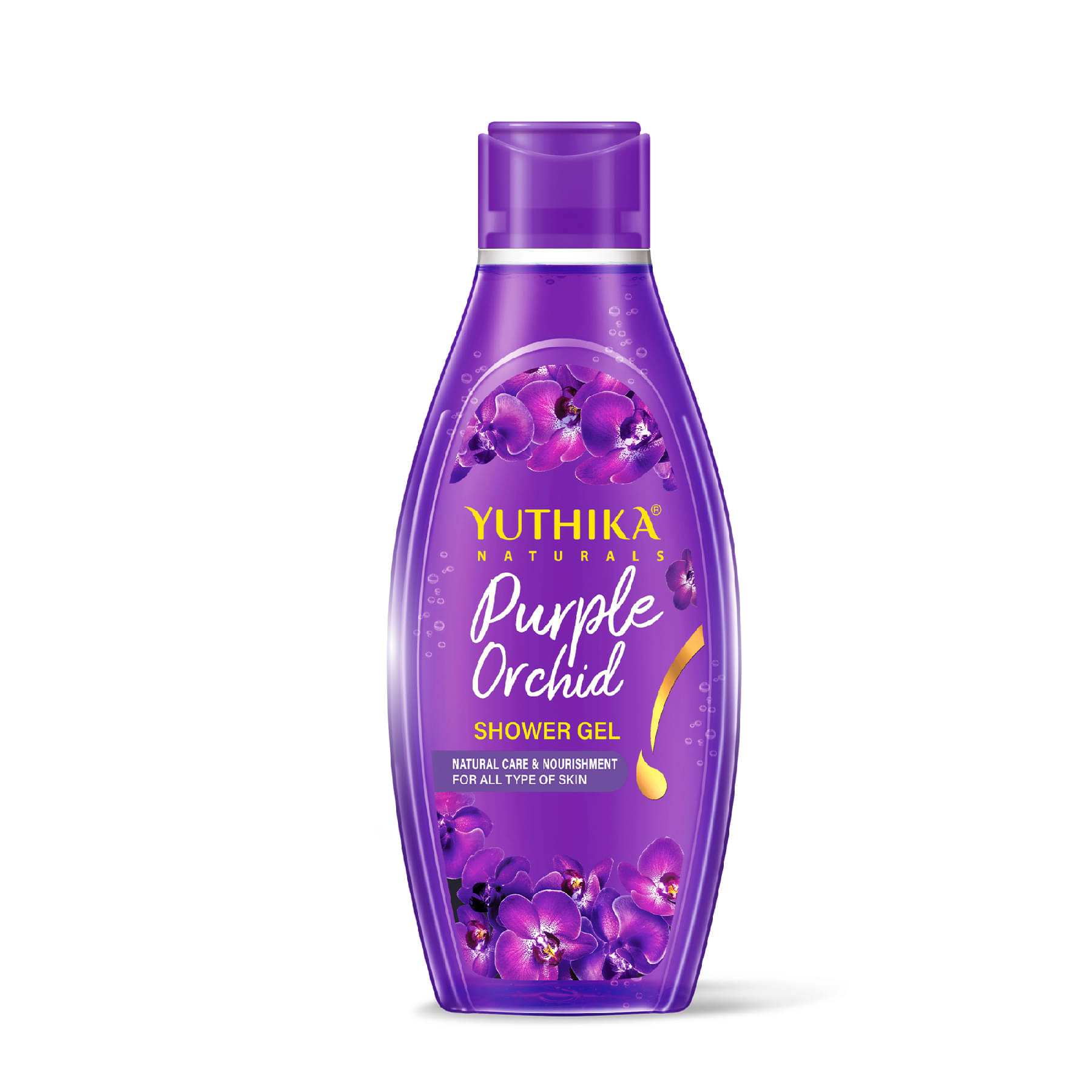 Yuthika Purple Orchid Body Wash Shower Gel for Women and Men 250ml, Gentle Cleanser for All Skin Types Yuthika Purple Orchid Body Wash Shower Gel for Women and Men 250ml, Gentle Cleanser for All Skin Types