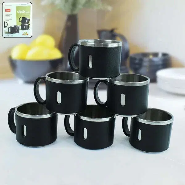     			deodap Stainless Steel Coffee Mug 150 mL ( Pack of 1 )