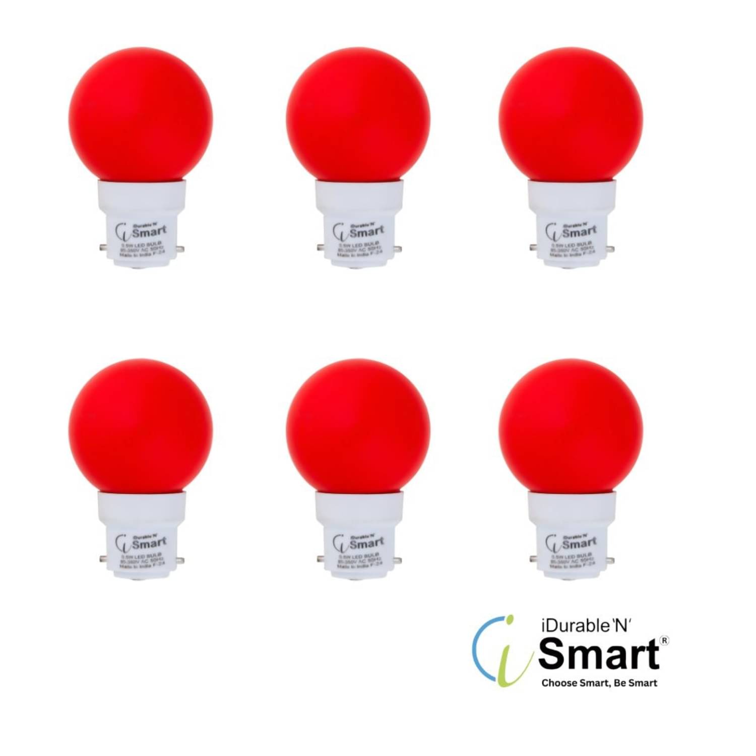 iDurable 'N' Smart 0.5W Dimmable LED Bulb ( Single Pack ) iDurable 'N' Smart 0.5W Dimmable LED Bulb ( Single Pack )