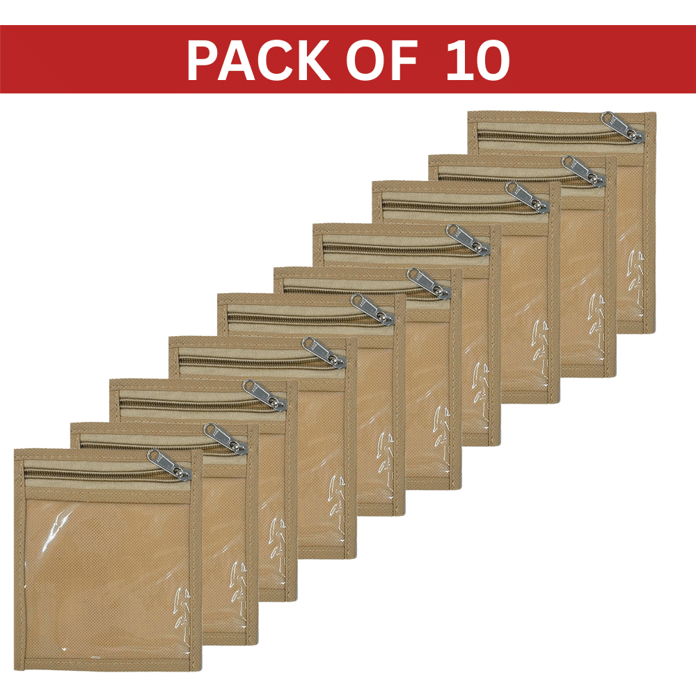     			jewelary Cover with Top Transparent Window (PACK OF 10)